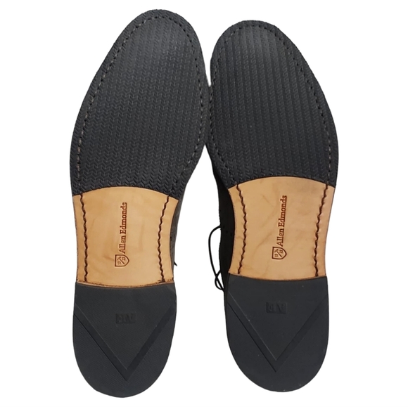 Allen Edmonds Strand Suede Cap Toe Shoes  Size 9.5 B - Picture 4 of 16